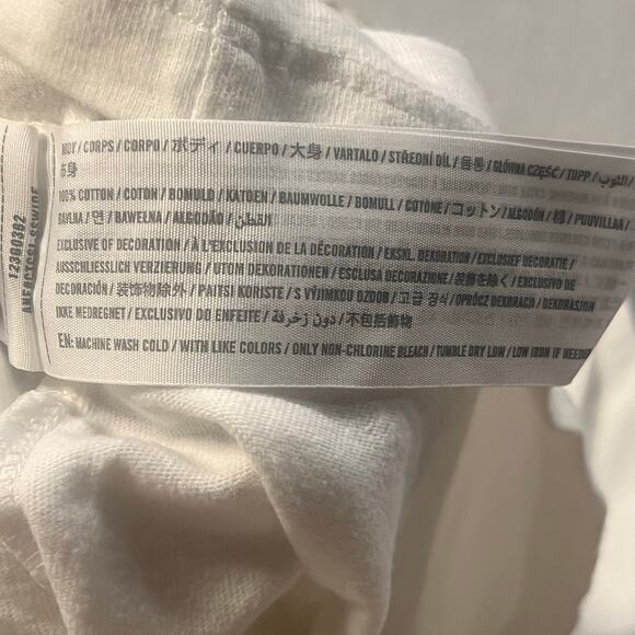 Abercrombie & Fitch Men’s XXL White Graphic Tee New York Soft AF Cotton T-Shirt - Picture 8 of 8